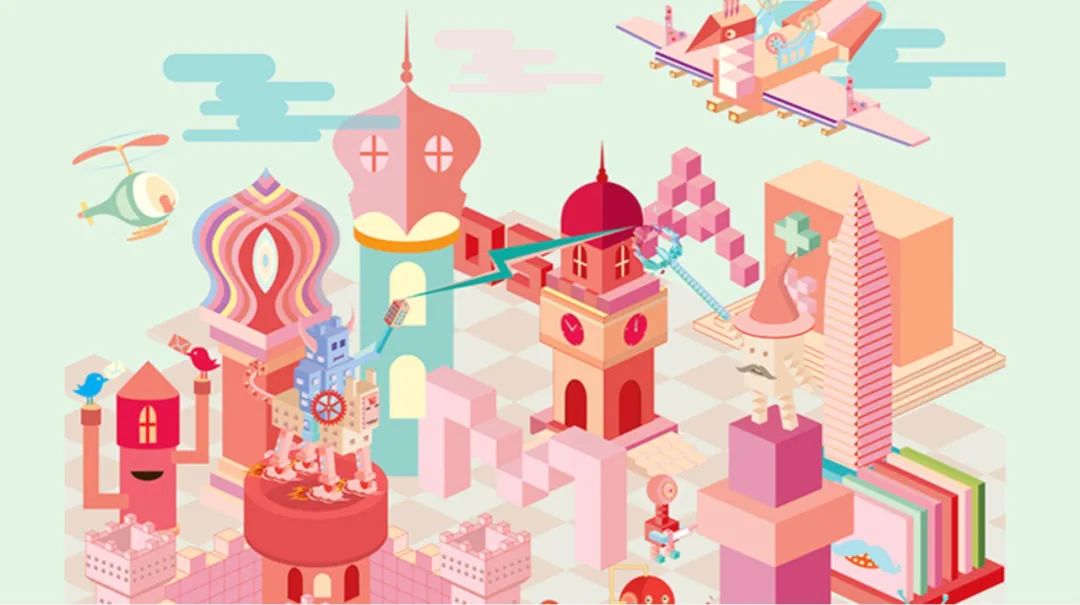 2.5D風格海報設計 2.5D風格海報設計